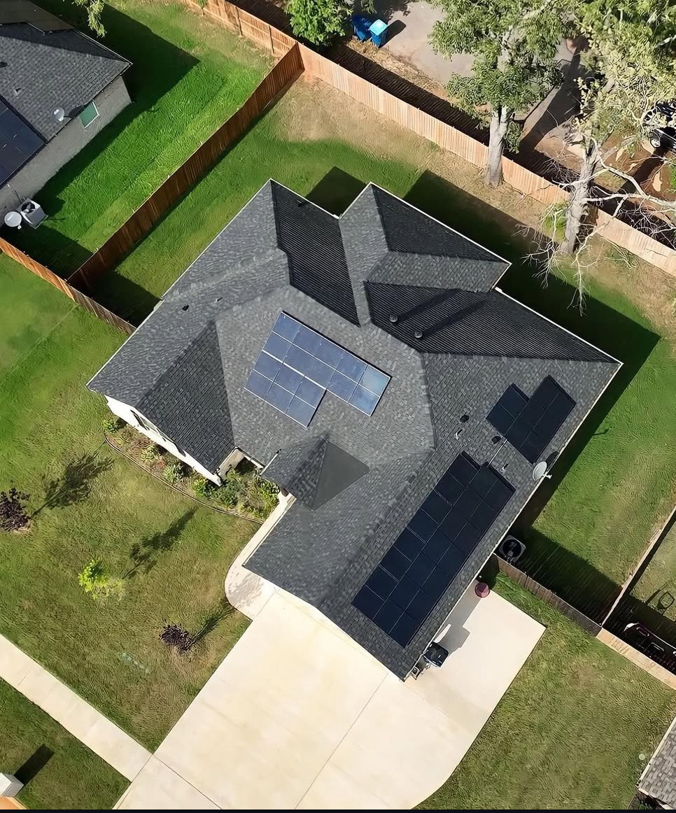 Modern home with pool in Oklahoma
